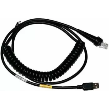 Honeywell USB sąsajos laidas, USB Type-A į USB Type-C, 3m spiralinis, juodas