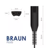 Akyga AK-PD-08 maitinimo adapteris Braun Silk-épil 5 / 7 / 9 epiliatoriams, 12 V / 0,4 A, 4,8 W, 1,5 m