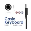 Akyga AK-PD-32 maitinimo adapteris Casio sintezatoriams, 9 V, 1 A, 9 W, 5,5 x 1,4 mm, 1,5 m
