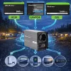 Qoltec MS Wave Power Inverter 12V to 230V 300/600W USB Compatible with LiFePO4 GEL AGM