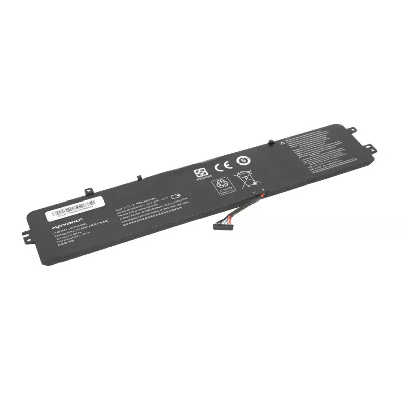 MITSU Battery L14M3P24 L14S3P24, skirta Lenovo IdeaPad 700-15ISK – 4000 mAh (44 Wh)