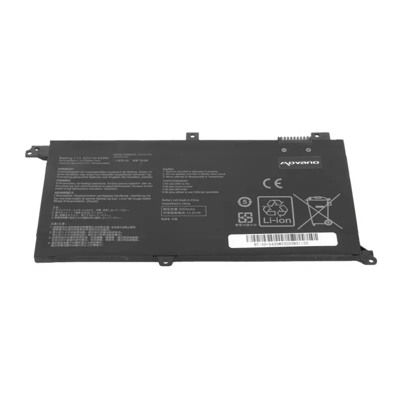 MITSU akumuliatorius B31N1732, skirtas Asus Vivobook S430 / X430U / K430 - 3600 mAh (41 Wh)