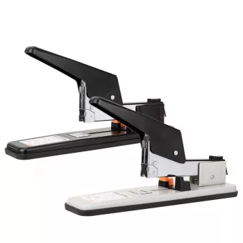 DELI E0392 Heavy Duty Segiklis, 60 Lapų Talpa, Juodas/Sidabrinis