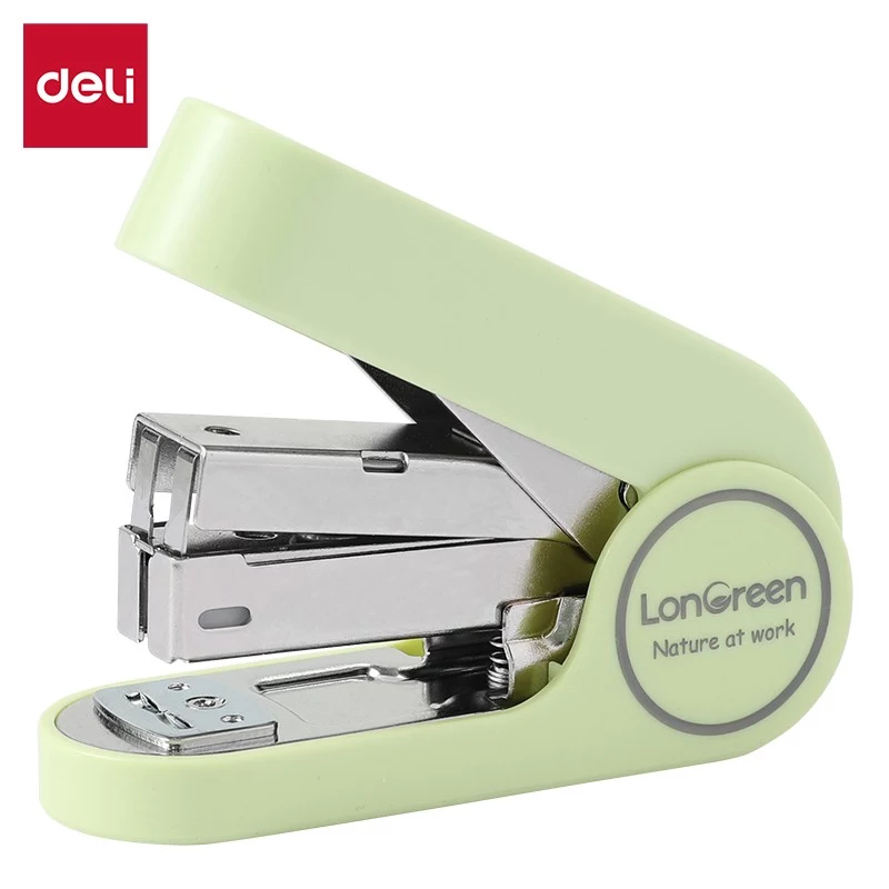 Deli LonGreen EM416 Green Stapler up to 25 Sheets