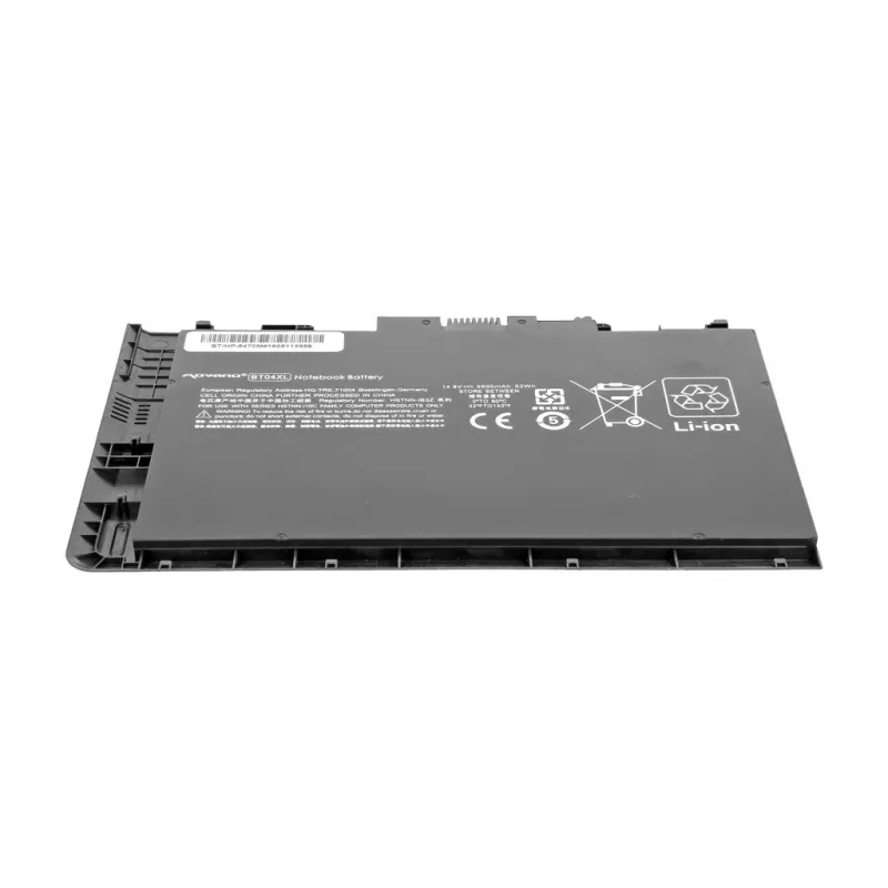 MOVANO Baterija BT04XL, skirta HP EliteBook Folio 9470m / 9480m – 3500 mAh (52 Wh)