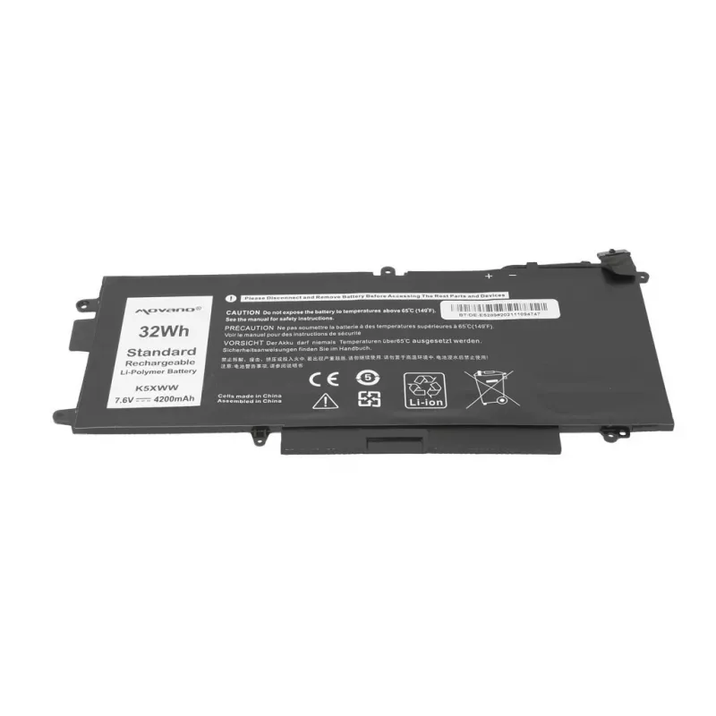 MOVANO akumuliatorius K5XWW, skirtas Dell Latitude 5289 7390 2-in-1 - 4200 mAh (32 Wh)