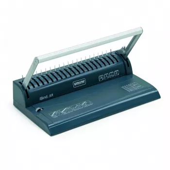 WALLNER IBIND A8 Comb Binding Machine, Manual Punch, 8 Sheets, 150 Sheets Binding Capacity, A4