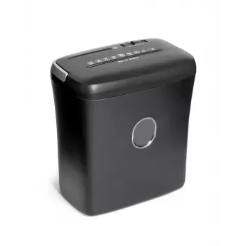 WALLNER Smulkintuvas XD1012 CD Skersinis Pjovimas, 6 Lapai, 10 L, Juodas