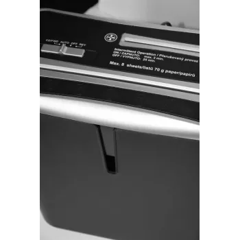 WALLNER Smulkintuvas XD805 CD Skersinis Pjovimas, 8 Lapai, 15L, Juodas