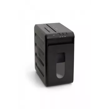 Wallner MR 1005 C2 kryžminio pjovimo popieriaus smulkintuvas, 6 lapai, 10 l, juodas
