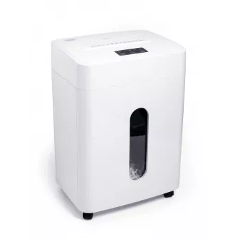WALLNER Popieriaus Smulkintuvas EF2515 C4 Skersinis Pjovimas, 8 Lapai, 15 L, Juodas