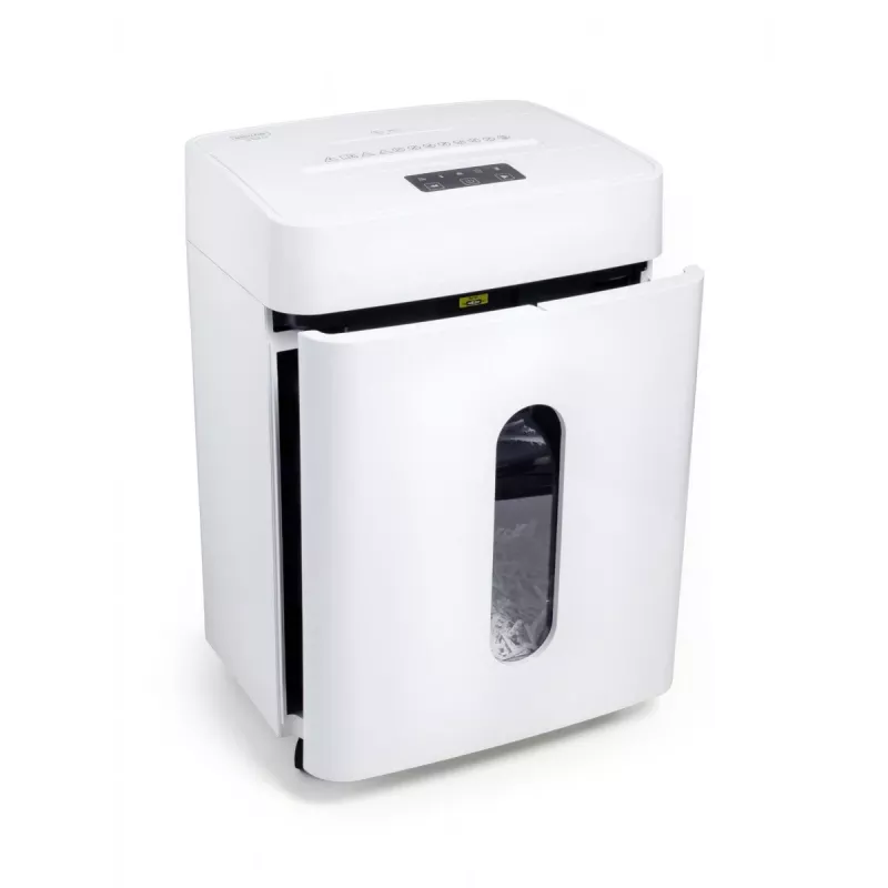 WALLNER Popieriaus Smulkintuvas EF2515 C4 Skersinis Pjovimas, 8 Lapai, 15 L, Juodas