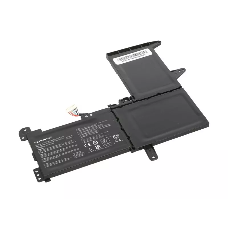 MOVANO Baterija B31N1637, skirta Asus VivoBook S15 S510 F510 – 3600 mAh (41 Wh)