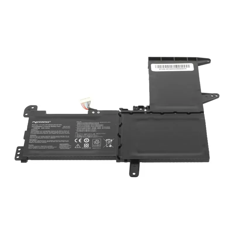 MOVANO Baterija B31N1637, skirta Asus VivoBook S15 S510 F510 – 3600 mAh (41 Wh)