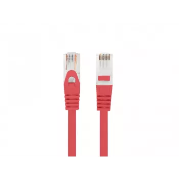LANBERG Cat.6 UTP LSZH Patch Cable 20m Red Fluke Passed