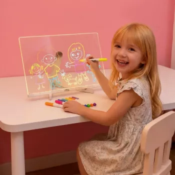 MEDIA-TECH LED piešimo lenta MT4304 - A4 šviesos planšetė perpiešimui, eskizavimui, animacijai
