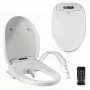 MEDIA-TECH Smart Toilet Seat MT5705 Electronic Bidet su šildoma sėdyne, šilto vandens plovimu, džiovintuvu, dezodorantu, naktine šviesa, nuotolinio valdymo pultu