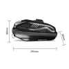 WILDMAN E7S XS Under-Seat Saddle Bag 1.2L Black
