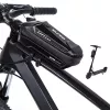 WILDMAN XS5 Frame Bag Black – Bicycle Top Tube Phone Pouch