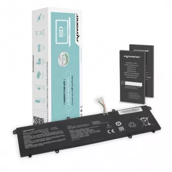 MOVANO akumuliatorius C31N1905, skirtas ASUS VivoBook S14 M433 S433 S433FL S15 S533 S533EQ – 3400 mAh (39 Wh)
