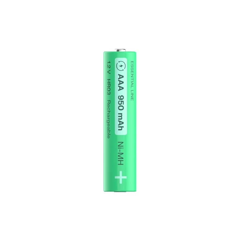 GREEN CELL Įkraunamos Baterijos 8xAAA HR03 950mAh NiMH