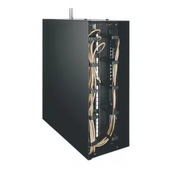 Vaddio Middle Atlantic 4U sieninis stelažo korpusas – juodas – 19 inch