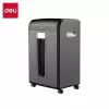 Deli E14400 kryžminio pjovimo popieriaus smulkintuvas, 12 lapų, 23 l, juodas