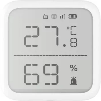 Hikvision DS-PDTPH-E-WE AX PRO Temperatūros ir Drėgmės Jutiklis