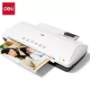 DELI Office Laminator ET102 A4 - Karštas ir šaltas laminavimas, 2 volai, 250 mm/min, juodos spalvos