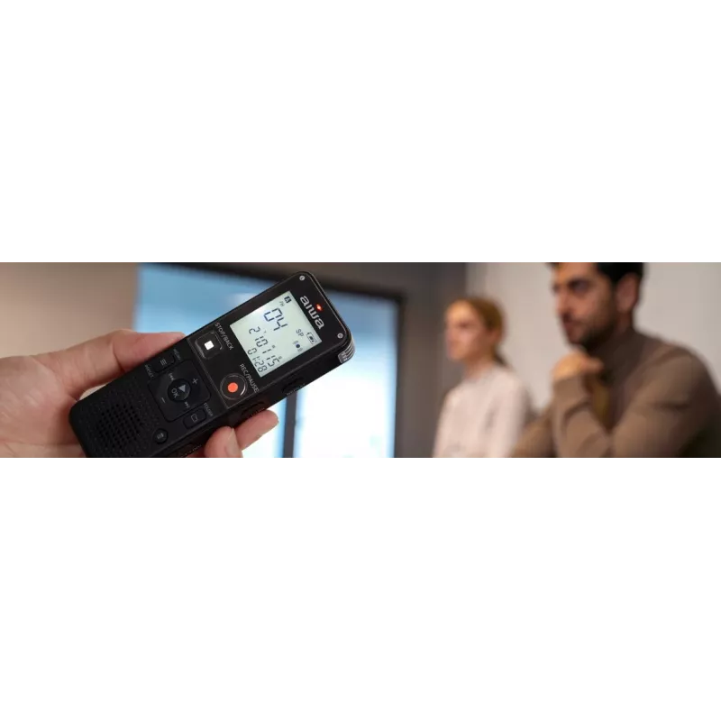 AIWA DVR-A600 Skaitmeninis garso įrašytuvas 8GB Juodas