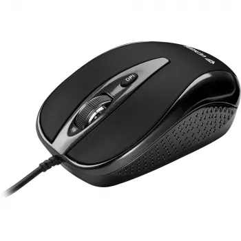 YENKEE YMS 1025 BK QUITO USB laidas pele, optinė, 1000 DPI, 4 mygtukai, juoda