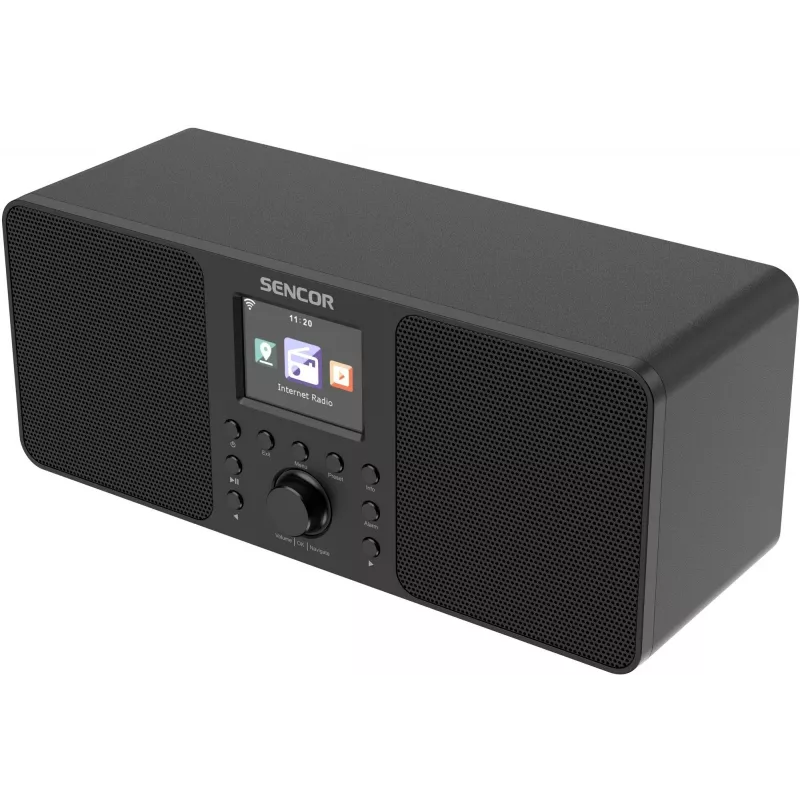 SENCOR SIR 6100WDB Internet Radio su DAB+, FM, Wi-Fi, Bluetooth, USB, 2x10W, Baltas