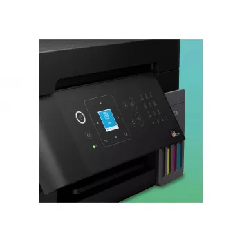 Epson L5390 Daugiafunkcis rašalinis spausdintuvas su nuolatiniu rašalu - Spalvotas - A4 - 33 ppm - Faksas - Wi-Fi - LAN - ADF 30 lapų - Juodas