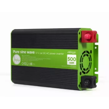 Gembird 12V į 230V gryno sinuso keitiklis 500W
