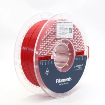 GEMBIRD Filament PETG High Speed, 1.75 mm, 1 kg, Red