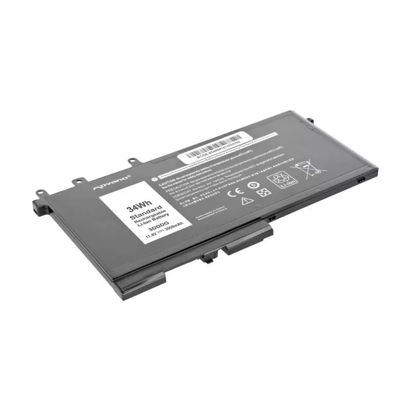 MITSU Battery 3DDDG, skirta Dell Latitude 5280, 5480, 5495, 5580 – 3000 mAh (34 Wh)