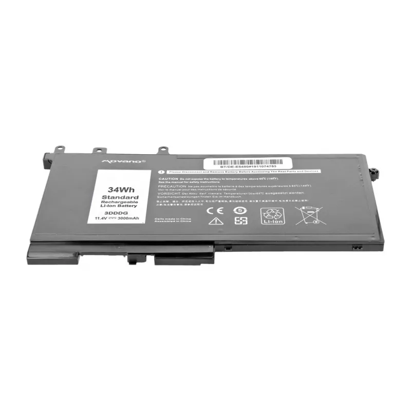 MITSU Battery 3DDDG, skirta Dell Latitude 5280, 5480, 5495, 5580 – 3000 mAh (34 Wh)