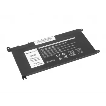 MITSU baterija WDX0R P75F P62F P66F T2JX4 WDXOR, skirta Dell - 3400 mAh (39 Wh)