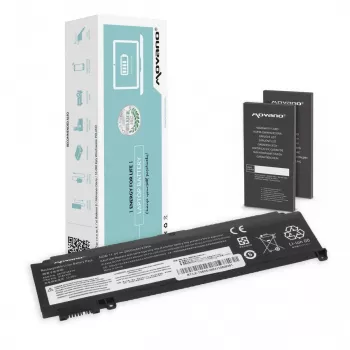 MITSU baterija, skirta Lenovo ThinkPad T460s T470s - priekinė - 2000 mAh (23 Wh)