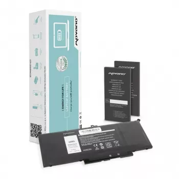 MITSU Battery MYJ96, skirta Dell Latitude 7290 7390 7490 - 5800 mAh (44 Wh)