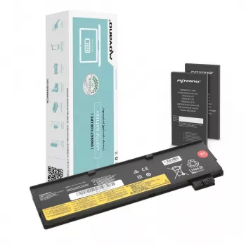 MITSU Battery SB10K97582, skirta Lenovo ThinkPad T470 T570 - 2140 mAh (24 Wh)