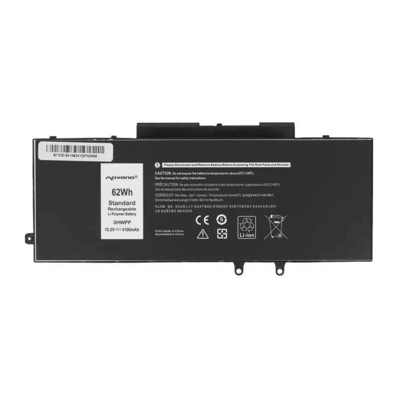 MITSU Battery 3HWPP, skirta Dell Latitude 5401 5410 5501 5510 – 4100 mAh (62 Wh)