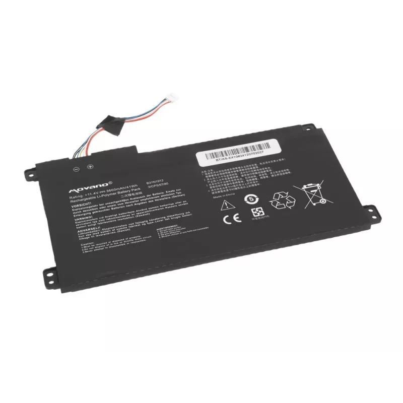 MITSU Battery B31N1912 C31N1912, skirta Asus E410MA L410MA - 3600 mAh (41 Wh)
