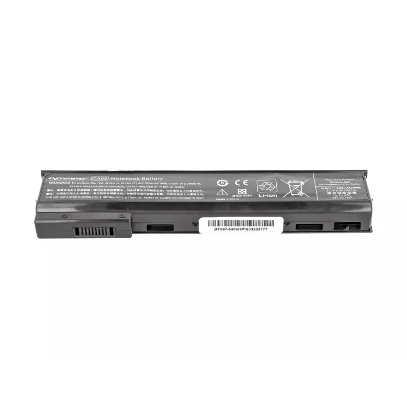 MOVANO akumuliatorius CA06XL, skirtas HP ProBook 640 645 650 655 G0 G1 - 4400 mAh (48 Wh)