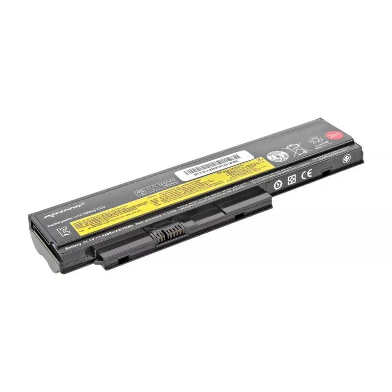 MOVANO Battery 42T4865, skirta Lenovo X220 / X220i / X220s / X220T – 4400 mAh (48 Wh)