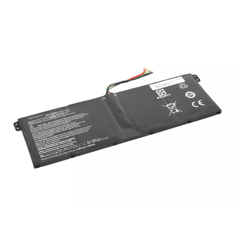 MITSU baterija AC14B3K AC14B7K AC14B8K, skirta Acer E3-111 - 3600 mAh (55 Wh)