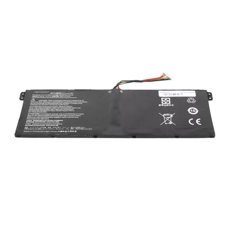 MITSU baterija AC14B3K AC14B7K AC14B8K, skirta Acer E3-111 - 3600 mAh (55 Wh)