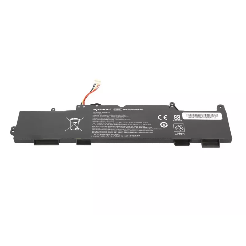 MOVANO Akumuliatorius SS03XL, skirtas HP EliteBook 735 745 840 G5 G6 - 4100 mAh (47 Wh)