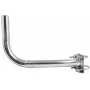 ROBSON L500B balkono turėklo antenos laikiklis (50 cm) - cinkuotas plienas, universalus 38 mm spaustukas