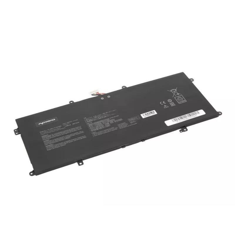 ASUS ZenBook UX325JA, UX325EA, UX363EA, UM425IA, UX425JA baterija (11.55V, 4240mAh, 50Wh, 3 elementų, Li-Polimeras, Juoda)